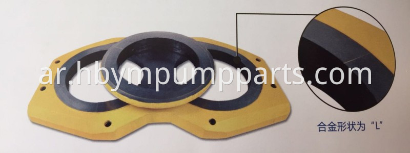 "L"Shape tungsten carbide wear plate